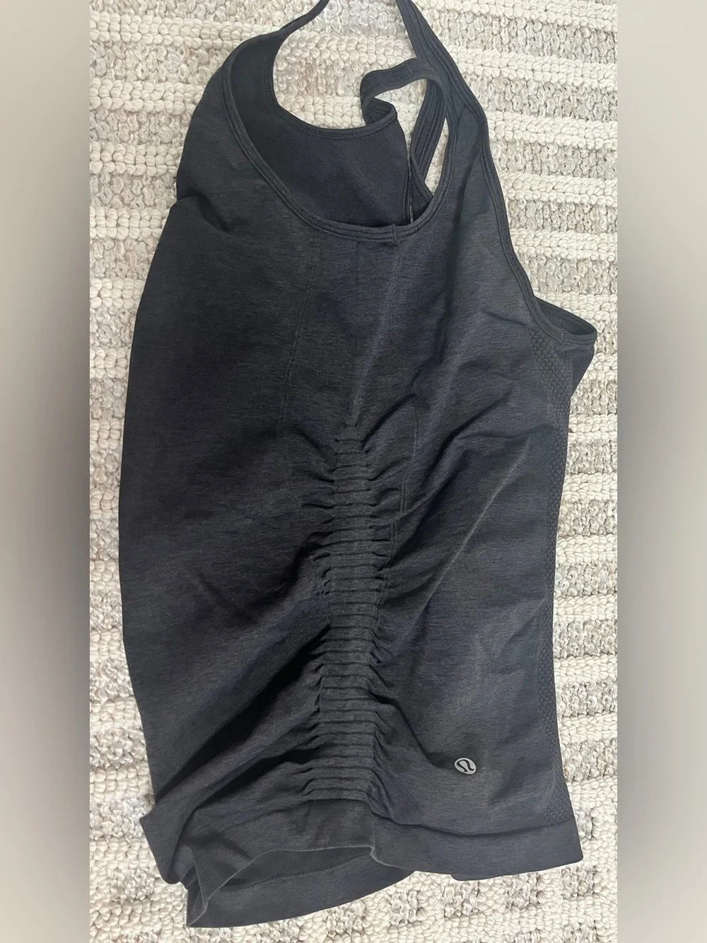 Lululemon Black Strappy Tank Top size 4 - Picture 8 of 8